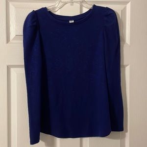 Puff shoulder sweater